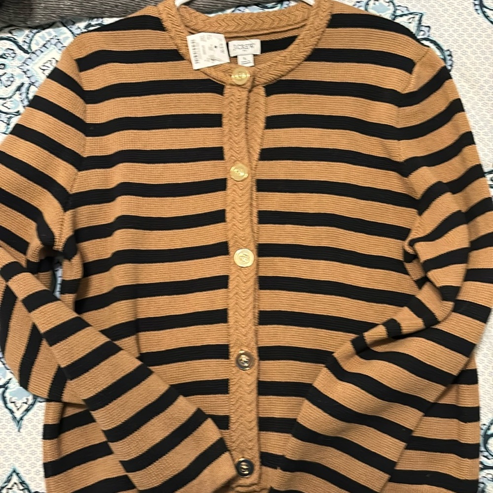 J. Crew striped sweater